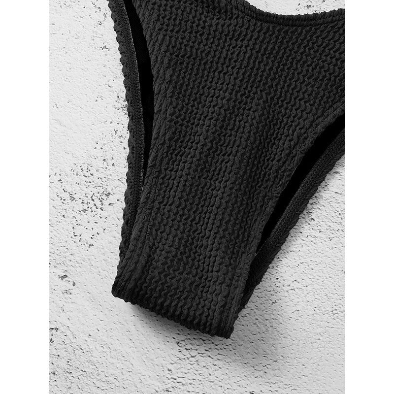 Damen Push-Up-Bikini mit strukturierter Textur Echo Archiv