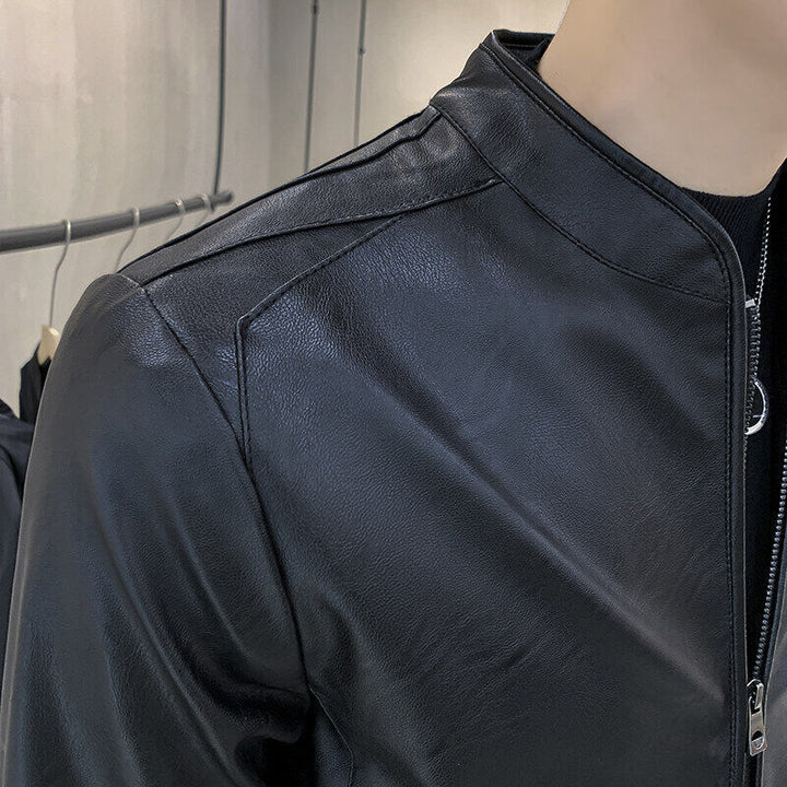 Herren Stilvolle Kunstlederjacke Echo Archiv 1788322149