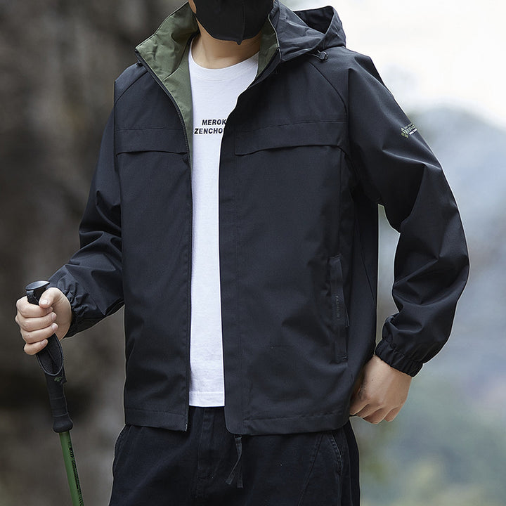 Herren Leichte und winddichte Übergangsjacke Echo Archiv