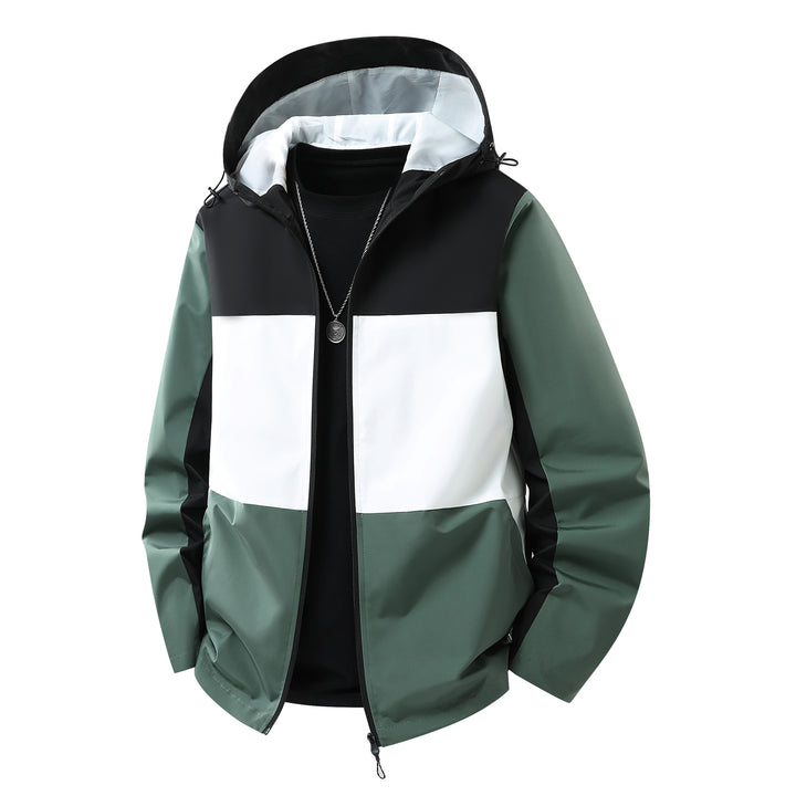 Herren modische Regenschutzjacke Echo Archiv