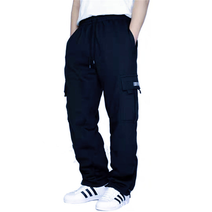 Herren Cargo-Hose mit praktischen Taschen und elastischem Bund Echoarchiv