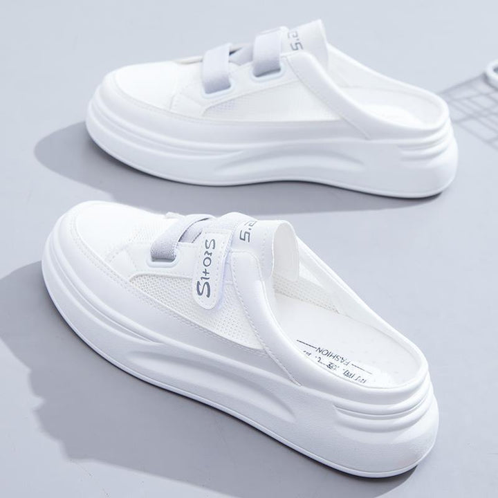 Damen Slip-On Sneakers mit atmungsaktiver Netzstruktur und gepolsterter Sohle Echo Archiv