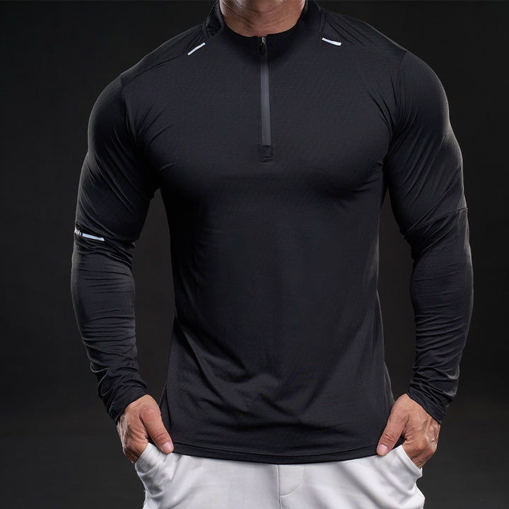 Herren Sportliches Langarmshirt Echoarchiv