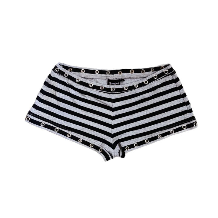 Damen Hipster Shorts mit modischem Streifenmuster Echo Archiv