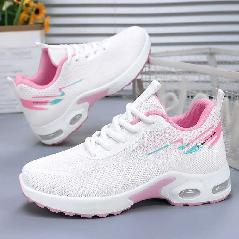 Damen Sportliche Luftpolster Sneakers mit atmungsaktivem Mesh-Obermaterial Echo Archiv