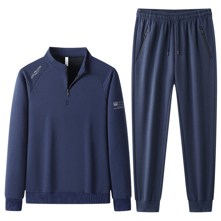 Herren Sportliches Set mit Stehkragen