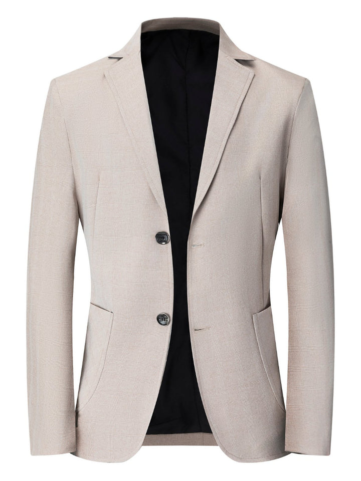 Herren eleganter Businessblazer mit modernem Schnitt und praktischen Details Echoarchiv