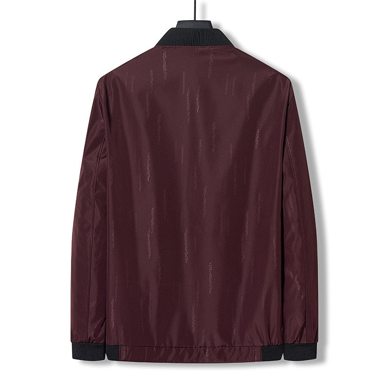 Herren modische Übergangsjacke mit innovativem Schnitt und praktischen Taschen Echoarchiv