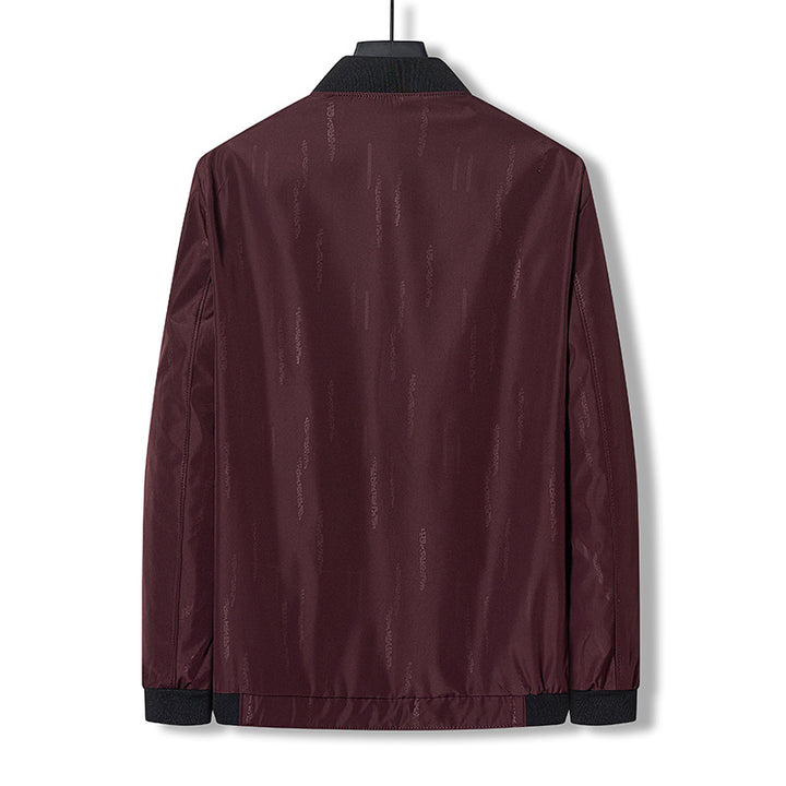 Herren modische Übergangsjacke mit innovativem Schnitt und praktischen Taschen Echoarchiv