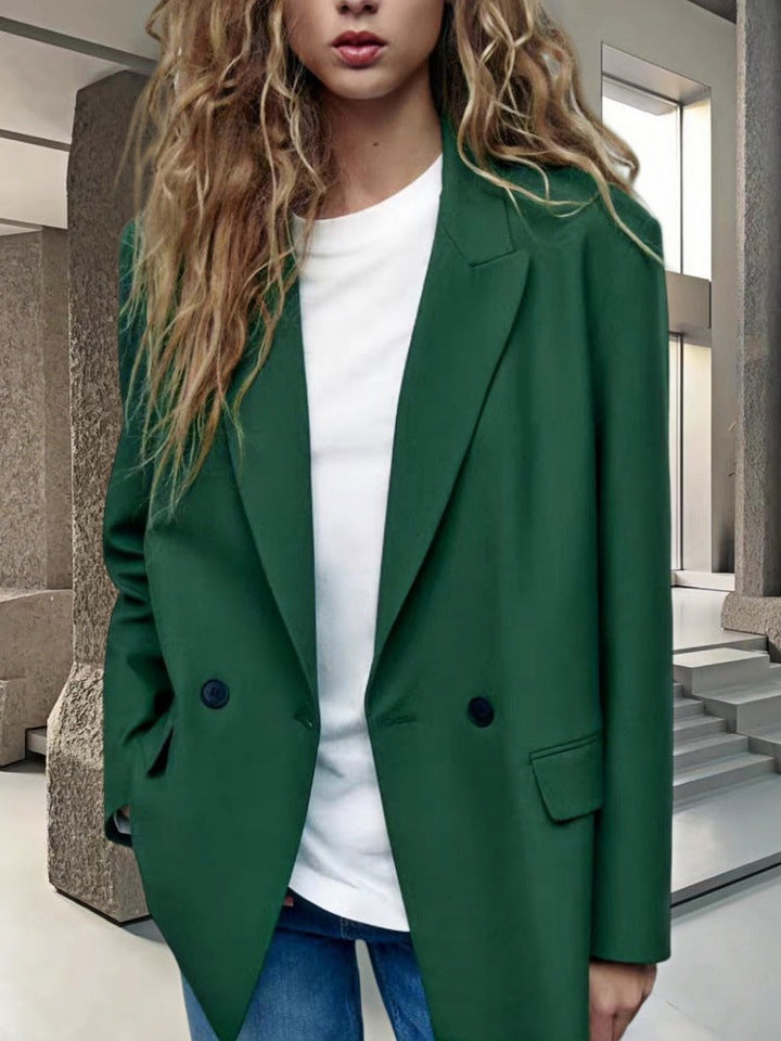 Damen Modischer und eleganter Oversized Blazer Echoarchiv