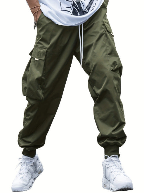Herren Sportliche Cargo-Hose mit elastischem Bund und vielseitigen Taschen Echoarchiv