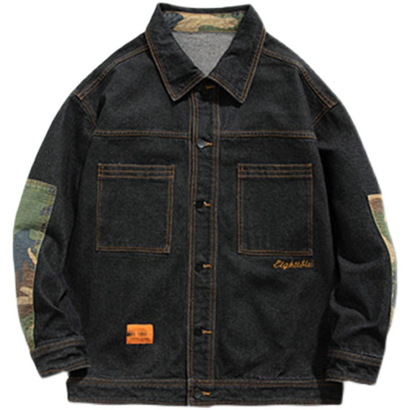 Herren Lässige Modern Denimjacke Echoarchiv