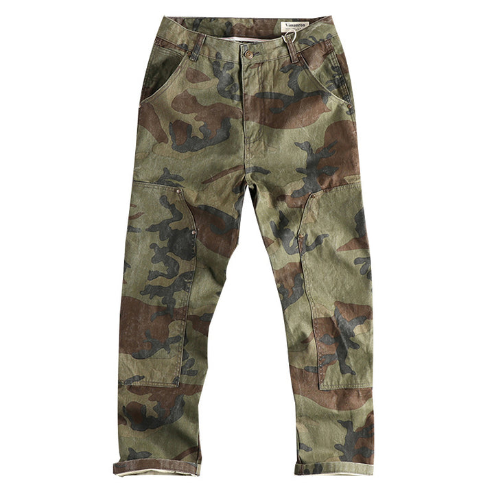 Herren Cargohose im modernen Camouflage-Design mit multifunktionalen Taschen Echoarchiv