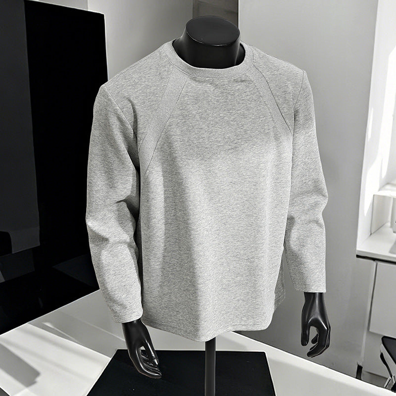 Herren Lässiges Raglan-Sweatshirt mit Rundhals, leichter Struktur und relaxed Fit Echo Archiv