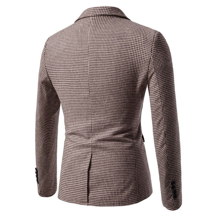 Herren eleganter Blazer im Karomuster Echoarchiv