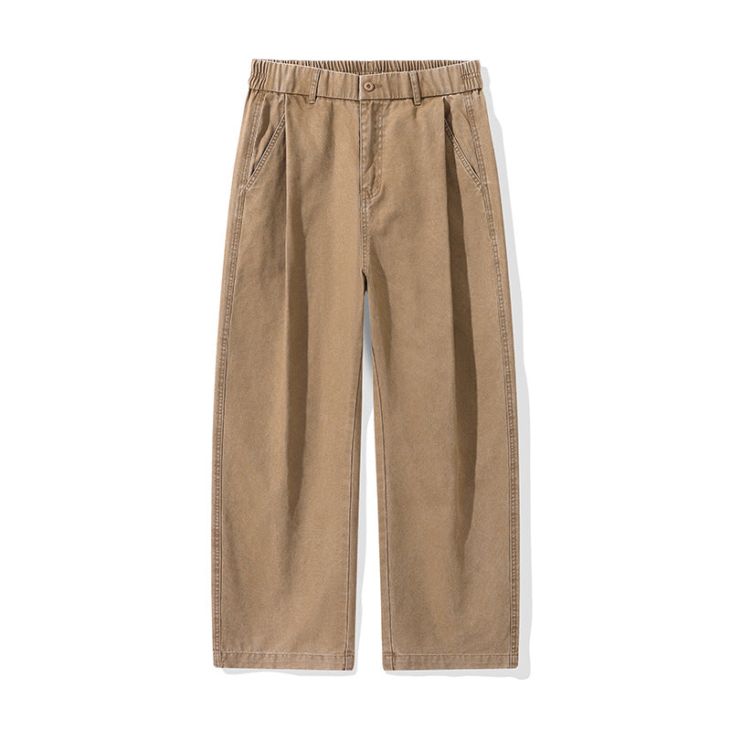 Damen Bundfalten-Hose mit elastischem Taillenbund und weitem Bein Echo Archiv