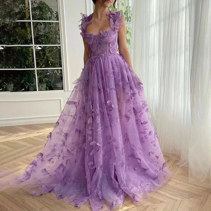 Echoarchiv | Chic Schlitz Braut Party Strand Kleid