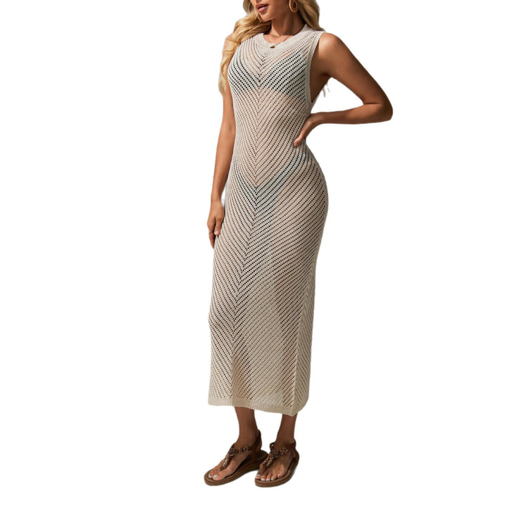 Damen Maxi-Häklekleid Echo Archiv