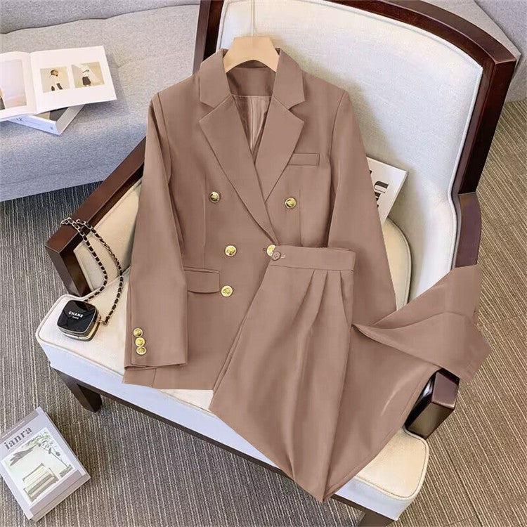 Damen Elegantes Zweiteiler Blazer-Set Echo Archiv