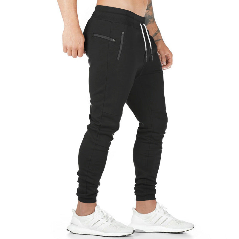 Herren Sweatpants mit schmalem Schnitt und verstellbarem Bund Echoarchiv