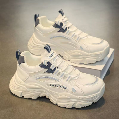 Damen modische chunky Sneakers mit atmungsaktiver Obermaterialstruktur und rutschfester Sohle Echo Archiv