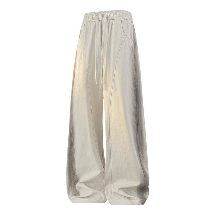 Damen Weite Lagen-Loungehose mit Cargo-Details & elastischem Tunnelzug Echoarchiv