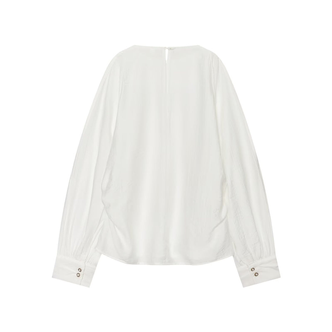 Damen Oversize-Bluse mit Ballonärmeln und Manschetten Echo Archiv