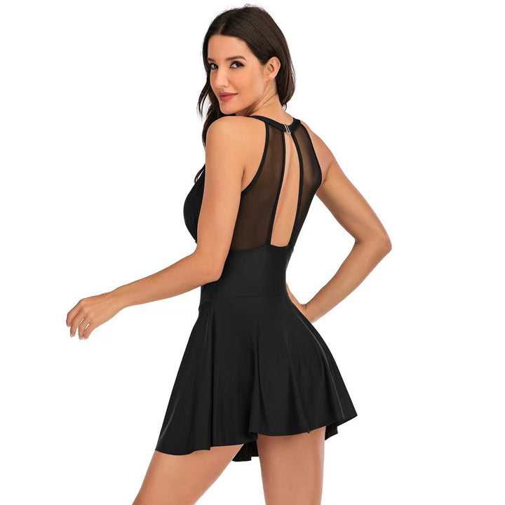 Damen Tankini mit fließendem Rock und unterstützendem Oberteil Echo Archiv