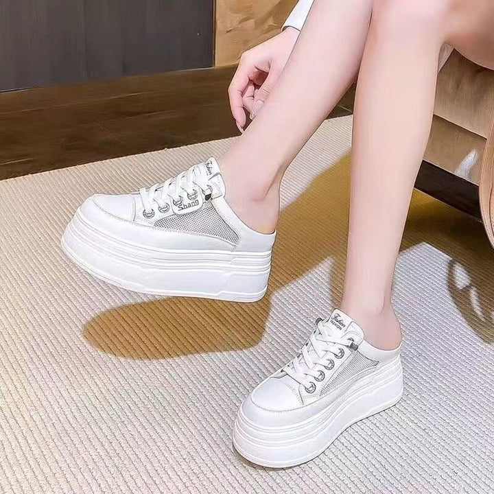 Damen Plateausneaker mit atmungsaktiver Mesh-Oberfläche und trendigem Design Echo Archiv