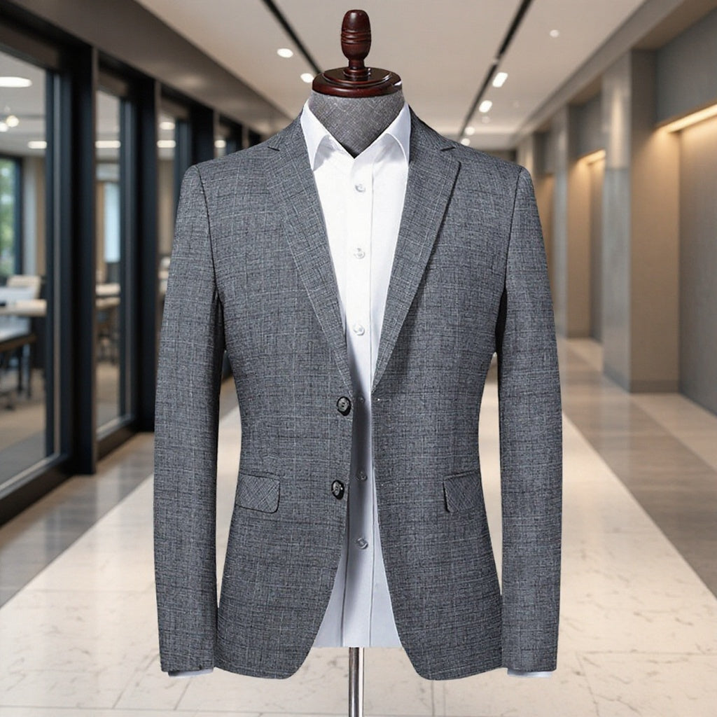 Herren Stilvoller Business Blazer Echo Archiv