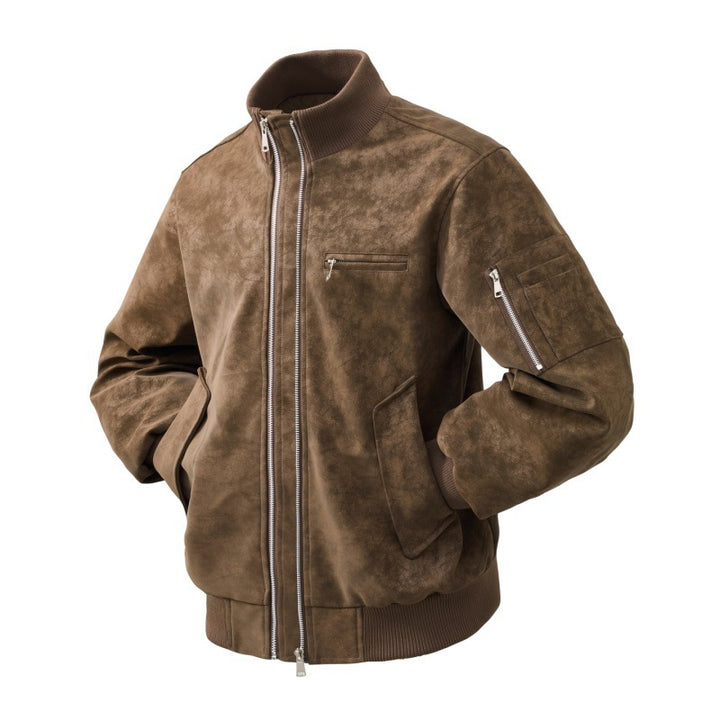 Herren Sportliche und Modische Bomberjacke