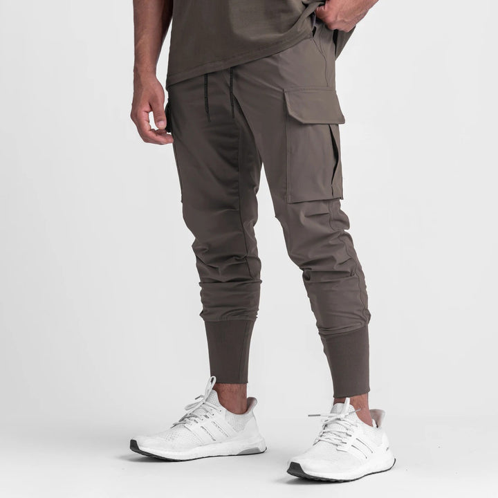 Herren Multifunktionale Cargo-Hose mit elastischen Bündchen Echoarchiv
