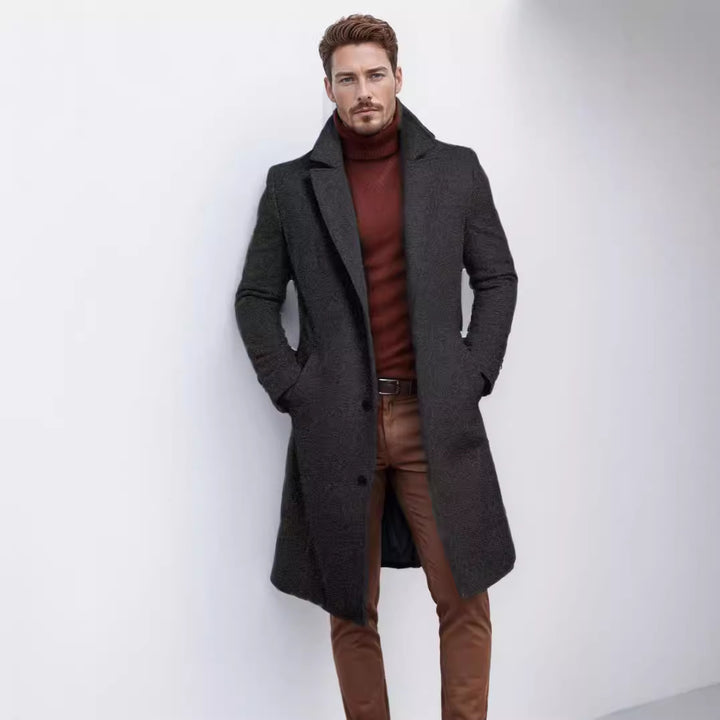 Herren eleganter und warmer Übermantel Echoarchiv