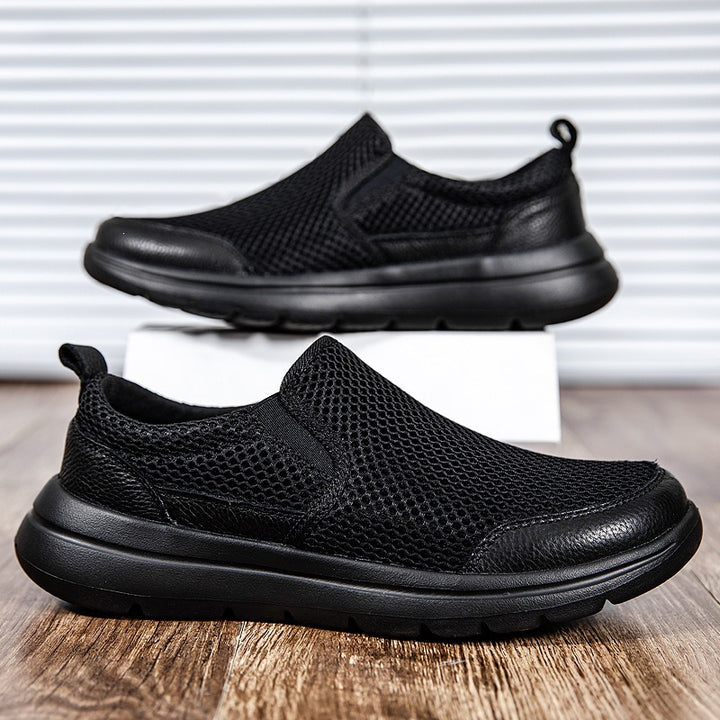 Herren Atmungsaktive Slip-On Sneakers Echoarchiv