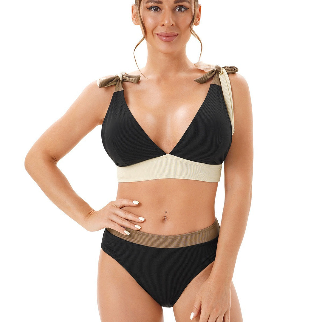 Damen Bikini mit modischen Schleifen Echo Archiv