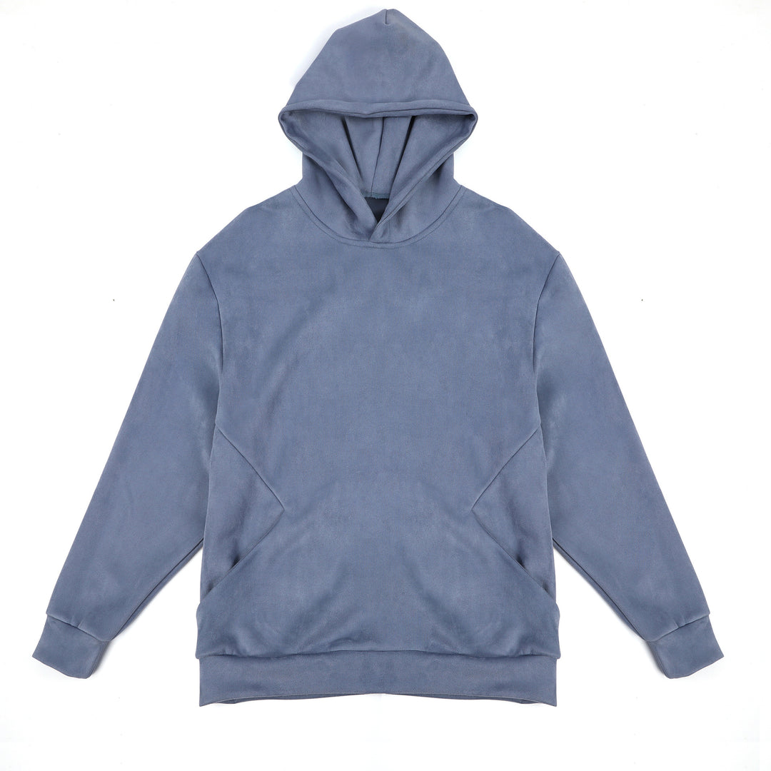 Herren Kapuzensweatshirt aus weichem Fleece-Material mit innovativen Details Echoarchiv