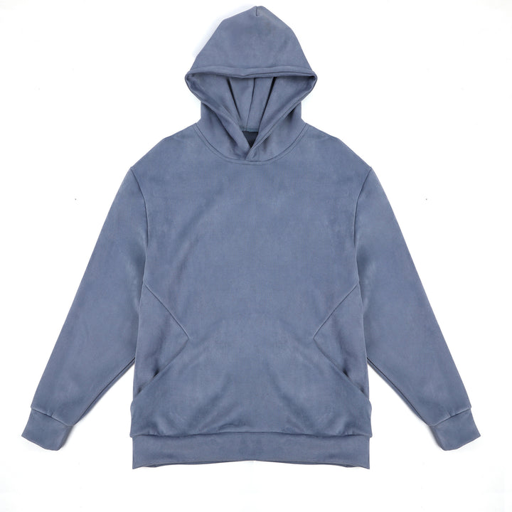 Herren Kapuzensweatshirt aus weichem Fleece-Material mit innovativen Details Echoarchiv