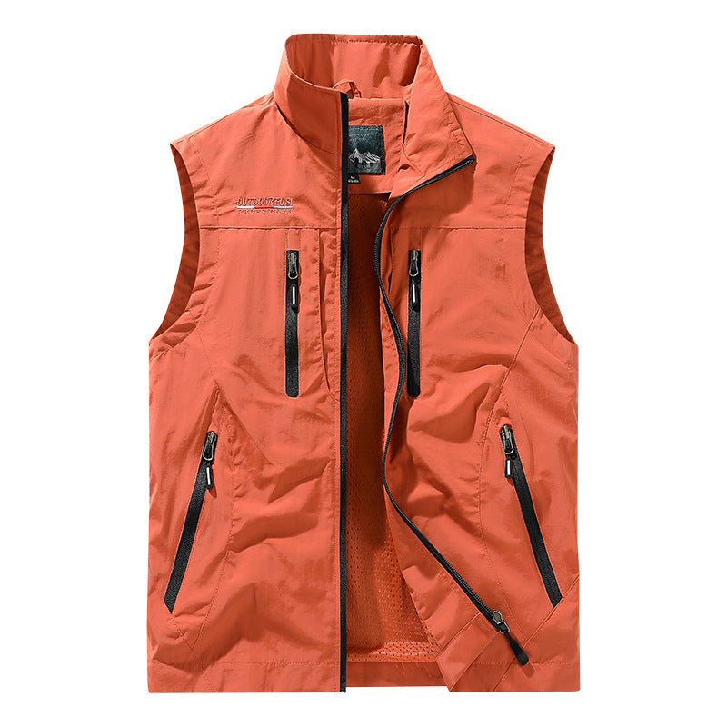 Herren Multifunktionale Outdoor-Weste Echo Archiv 1788278592
