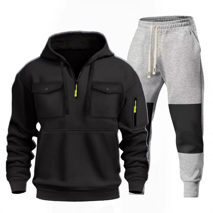 Herren funktionaler Sweatshirt- und Jogginghosen-Set Echoarchiv