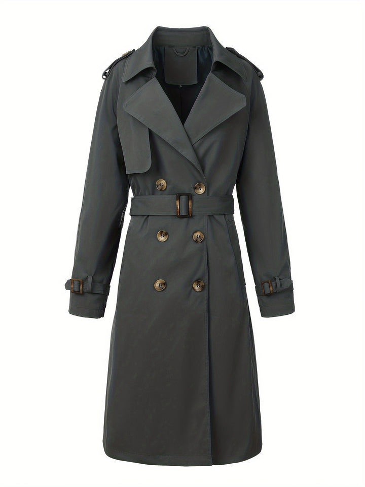 Damen Modischer und eleganter Trenchcoat Echo Archiv