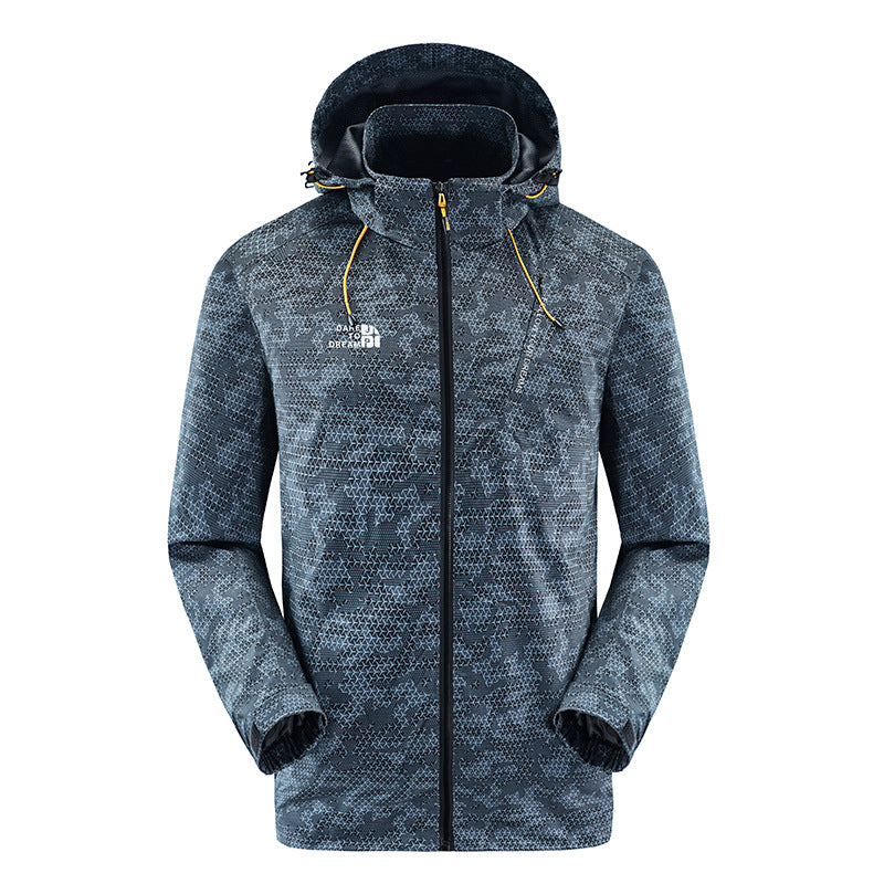 Herren Wasserdichte Outdoorjacke Echo Archiv