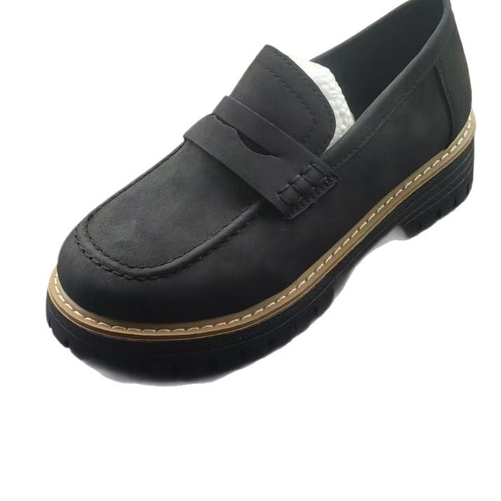 Herren nan robuste Penny-Loafer mit markanter Profilsohle, handwerklicher Ziernaht und gepolstertem Komfortfußbett Echo Archiv