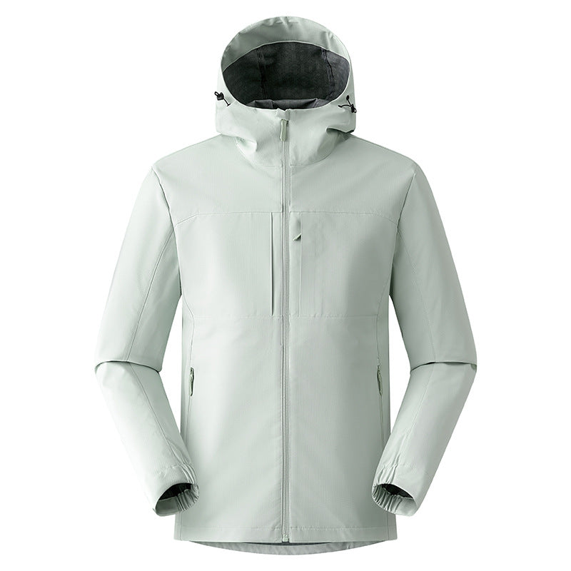 Herren Leichte Allround‑Softshelljacke mit thermoregulierender Membran, ergonomischem Schnitt & verdeckter Brusttasche Echoarchiv