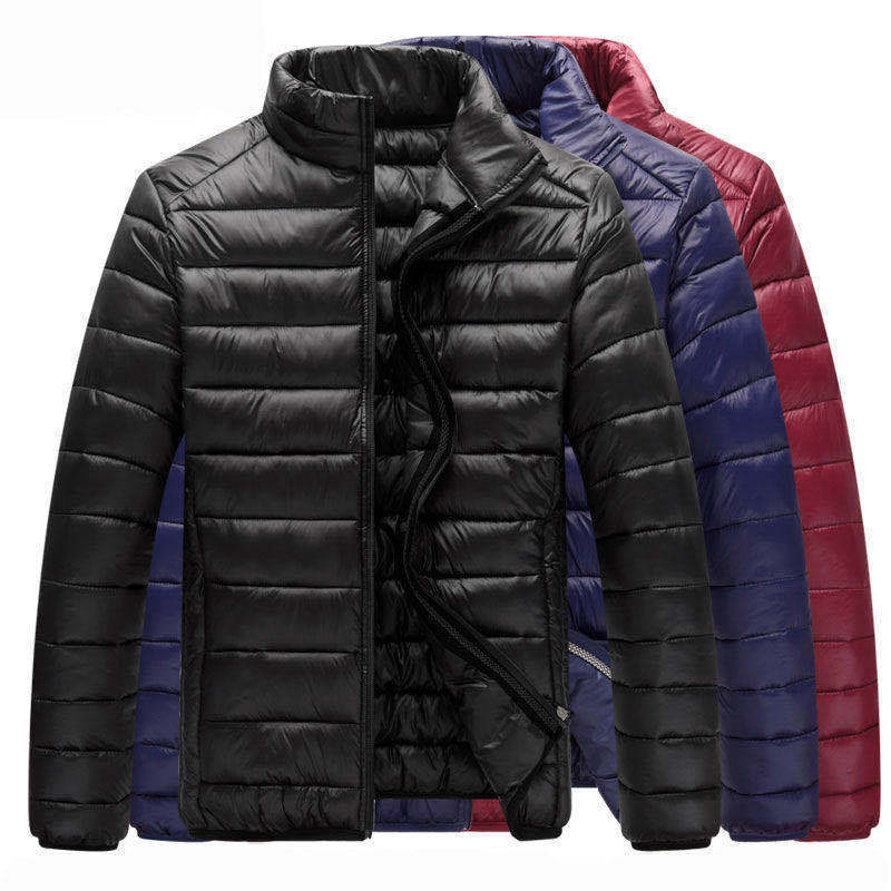 Herren nan ultraleichte Steppjacke mit Stehkragen und durchgehendem Reißverschluss Echo Archiv
