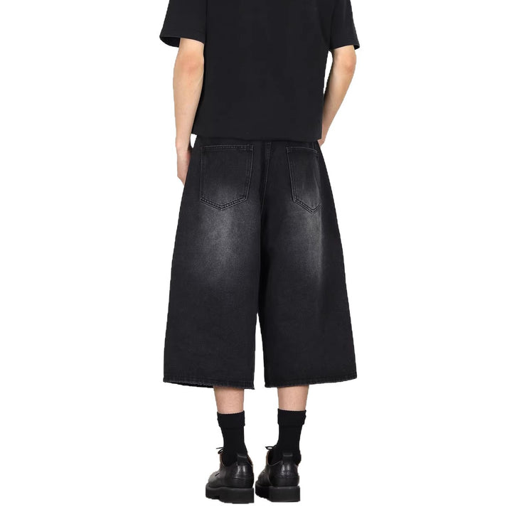 Herren Modische Dialen Denim-Cargo-Shorts Echoarchiv