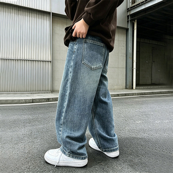 Herren weite Denim-Jeans mit lässiger Passform Echo Archiv