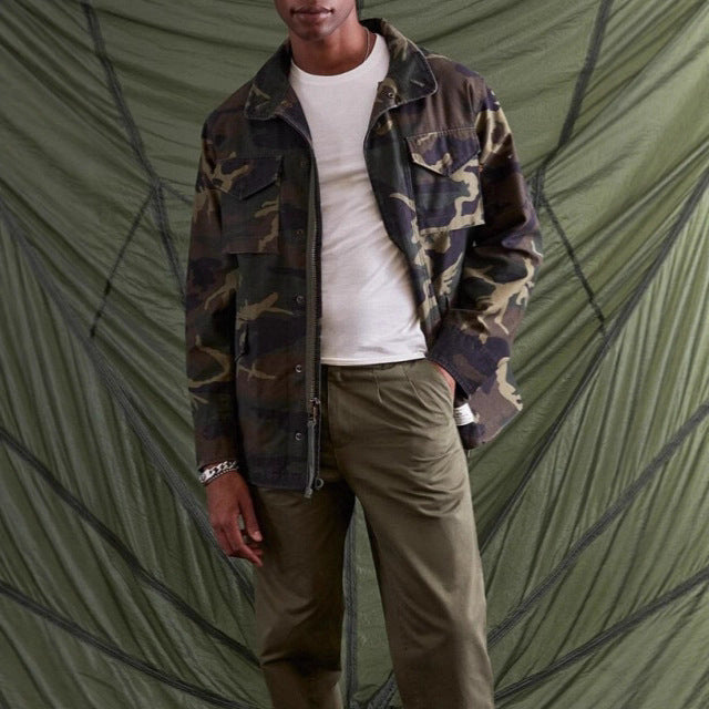 Herren funktionale Freizeitjacke mit großem Taschenangebot und modernem Kragen Echoarchiv