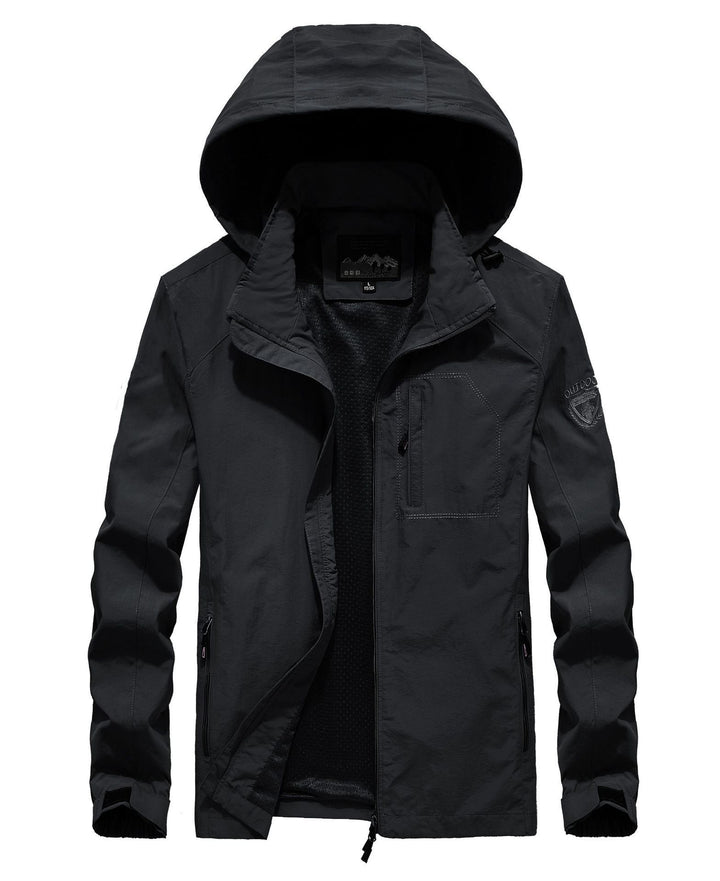Herren leichter atmungsaktiver Fieldparka mit Mesh‑Futter und Kapuze Echoarchiv