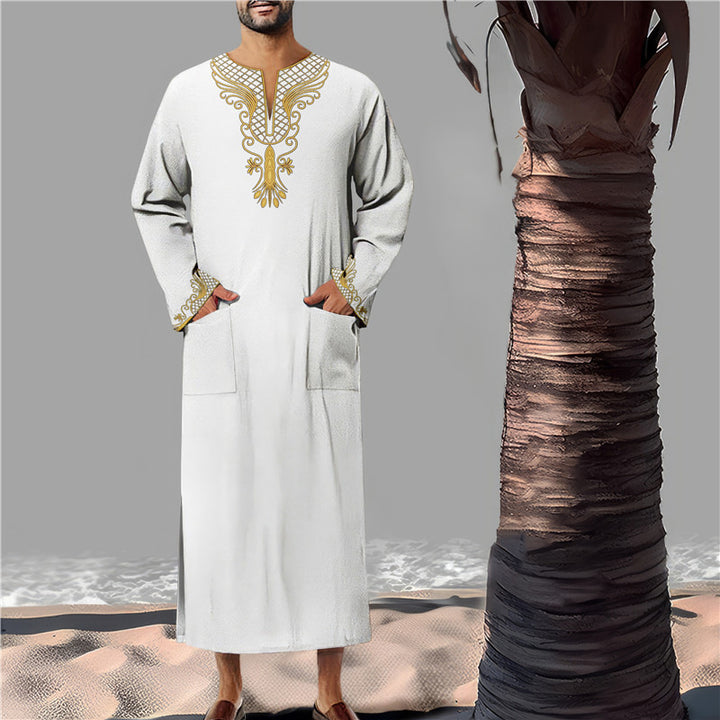 Herren Kaftan mit aufwendiger Stickerei Echoarchiv