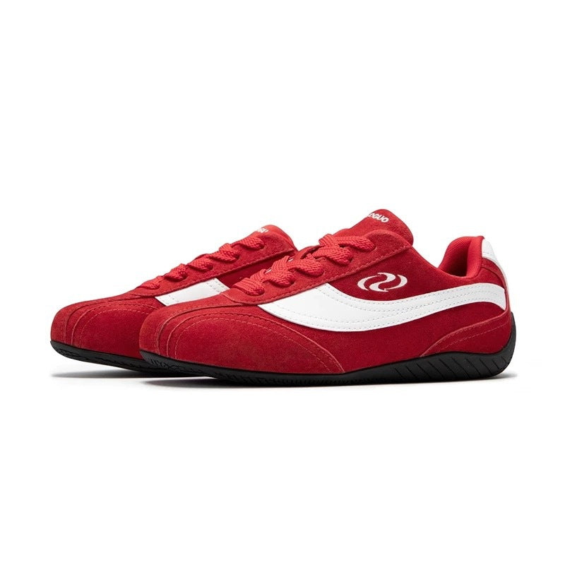 Damen Komfortable Sneakers mit atmungsaktiver Wildleder-Oberfläche und rutschfester Sohle Echo Archiv